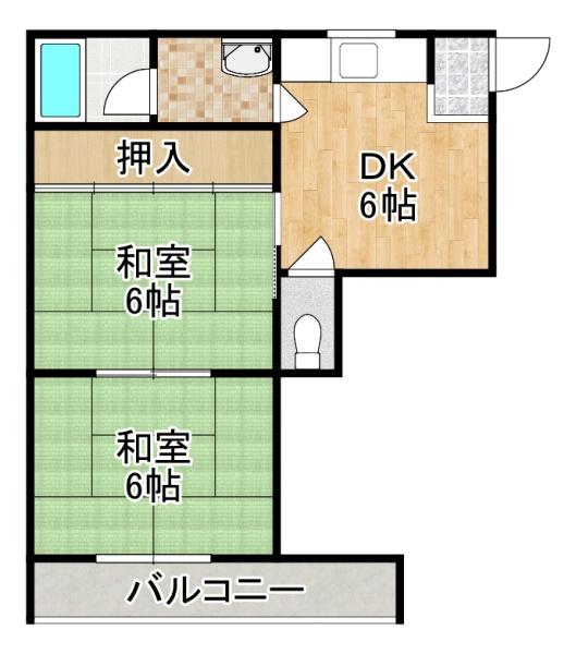 大阪市大正区三軒家西１丁目のマンション
