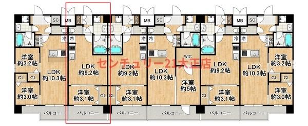 スプランディッド弁天町WEST