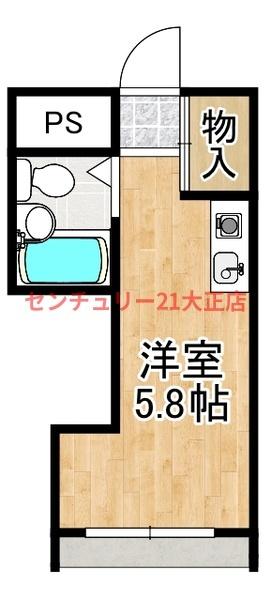 大阪市港区南市岡３丁目のマンション