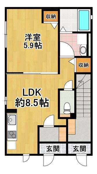 ブルーメ三軒家