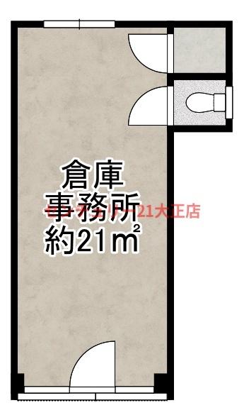 大阪市大正区小林西１丁目の店舗・事務所