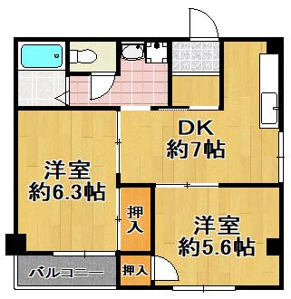 大阪市大正区三軒家東１丁目のマンション