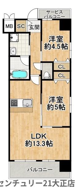 スプランディッド大阪ベイサイドDUE