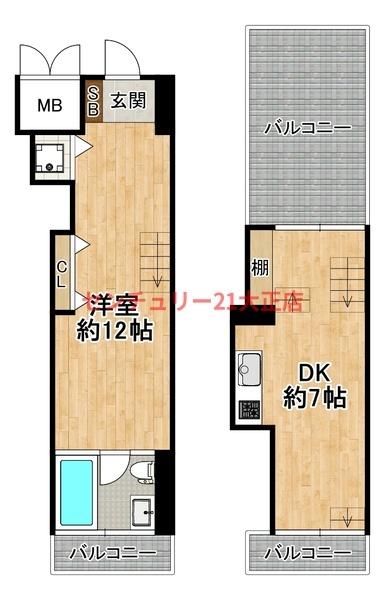 Uresidence弁天町　(是空弁天)