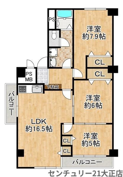 千島第二コーポ6号棟