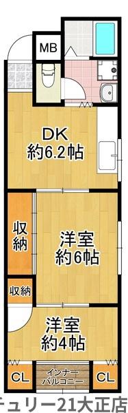 大阪市大正区平尾４丁目のマンション