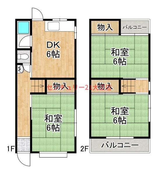 鶴町1丁目貸家