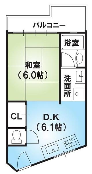 日ノ岡グリーンハイツ　503号室