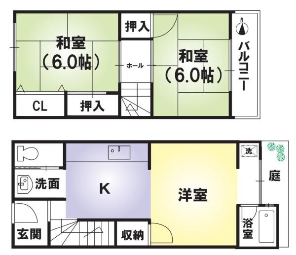 日ノ岡ローズハイツ　11号室