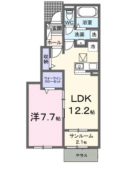 ベル シエルメール 3(間取り)