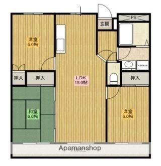パストラル柳丸1(間取り)
