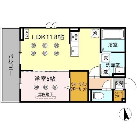 D-resenaSolaire(間取り)