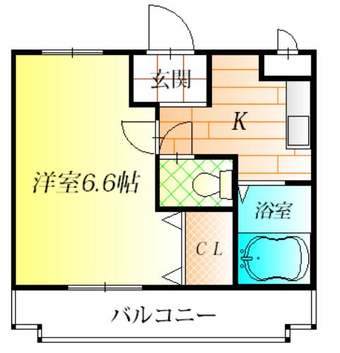 羽曳野市古市２丁目のハイツ