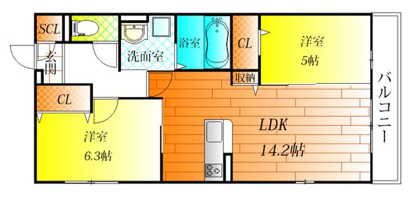 藤井寺市小山５丁目のハイツ
