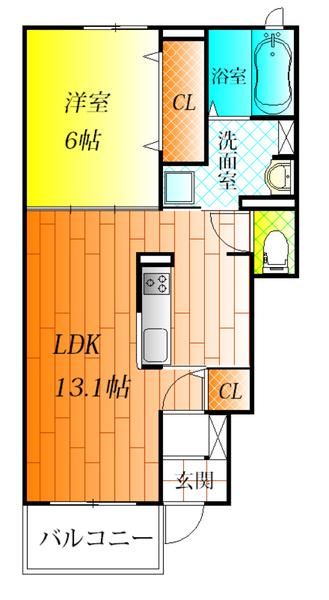 羽曳野市高鷲７丁目のハイツ
