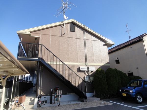 松原市立部２丁目のハイツ