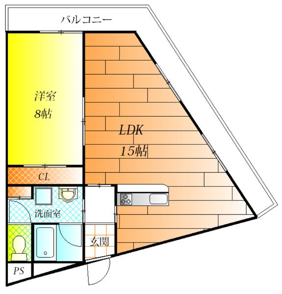 藤井寺市沢田２丁目のマンション