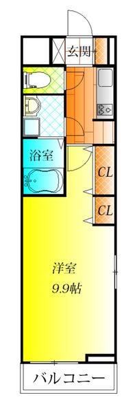 松原市高見の里３丁目のハイツ