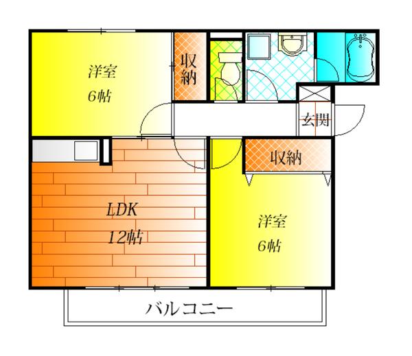 松原市一津屋６丁目のハイツ