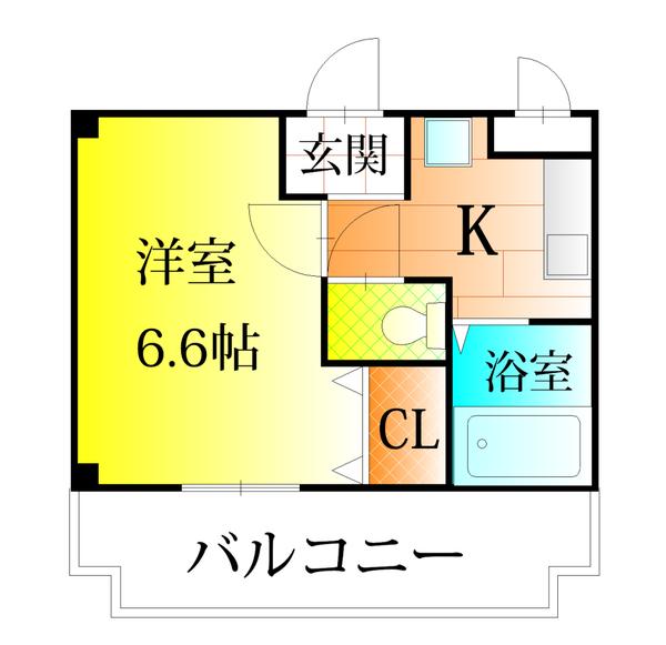 羽曳野市古市２丁目のハイツ