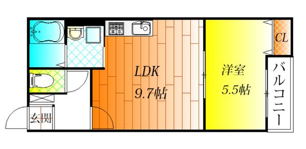 藤井寺市道明寺４丁目のアパート