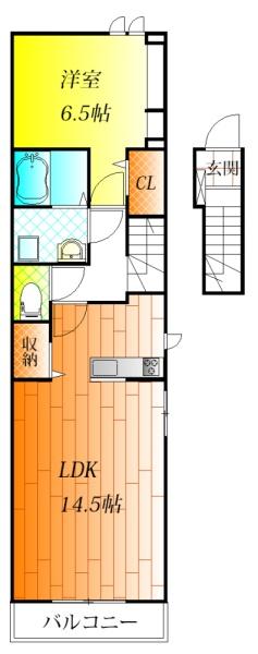 羽曳野市古市２丁目のアパート