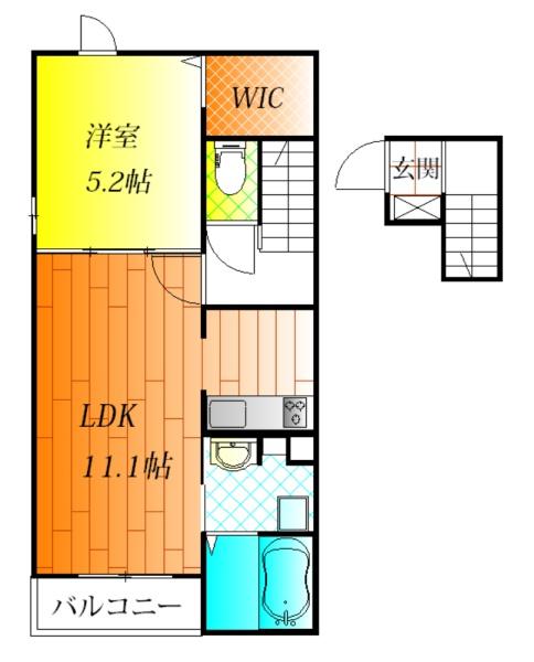 柏原市国分本町３丁目のハイツ