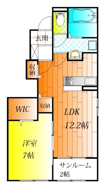羽曳野市蔵之内のアパート