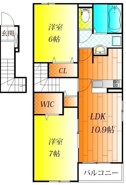 羽曳野市蔵之内のアパート