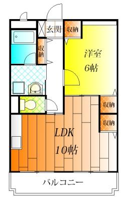 羽曳野市はびきの３丁目のハイツ