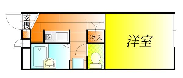 藤井寺市岡１丁目のハイツ