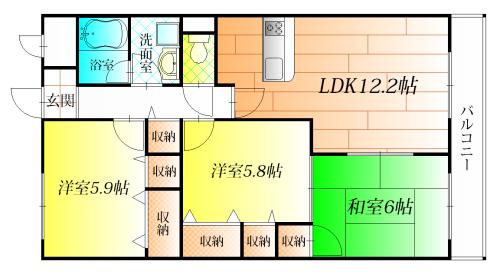 羽曳野市島泉７丁目のマンション