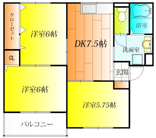 八尾市太田３丁目のハイツ