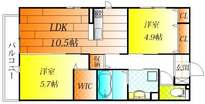 松原市天美東２丁目のアパート