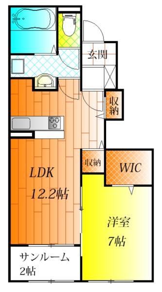 羽曳野市蔵之内のアパート