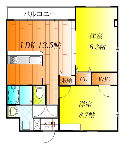 羽曳野市高鷲４丁目のマンション