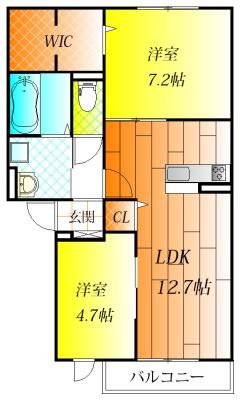 柏原市古町３丁目のアパート