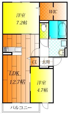 柏原市古町３丁目のアパート