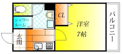 羽曳野市南恵我之荘７丁目のアパート