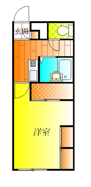 藤井寺市林６丁目のハイツ