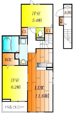 羽曳野市古市２丁目のアパート