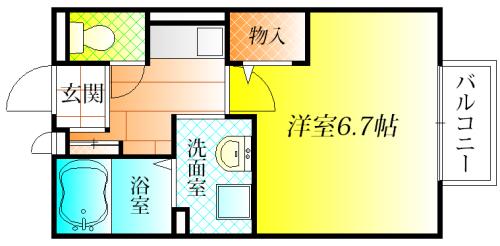 藤井寺市林４丁目のハイツ