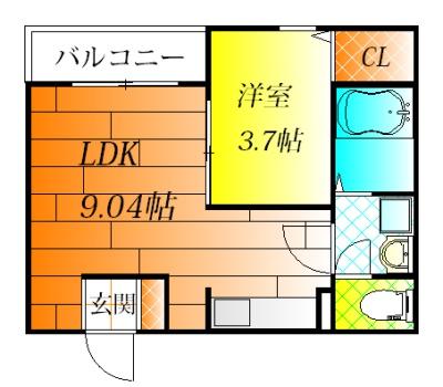 藤井寺市西古室１丁目のアパート