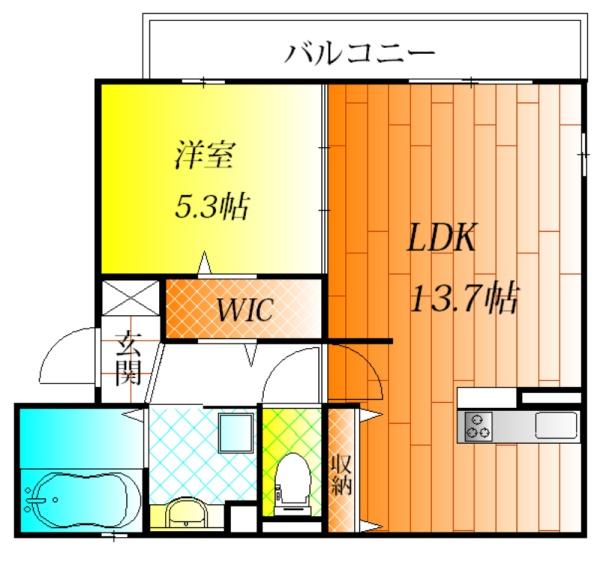 松原市岡５丁目のアパート