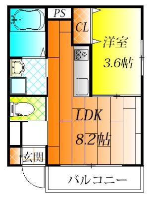 藤井寺市道明寺２丁目のアパート