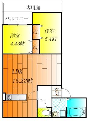 藤井寺市東藤井寺町のアパート