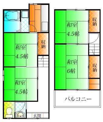 羽曳野市野の貸家