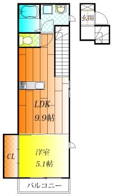 藤井寺市青山２丁目のハイツ