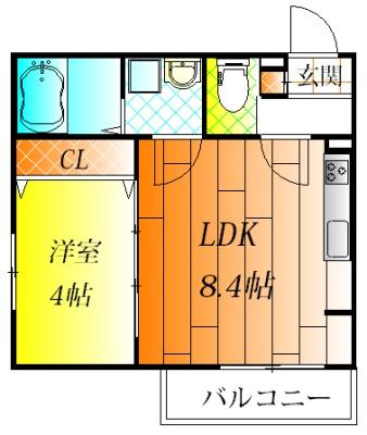 藤井寺市道明寺５丁目のアパート