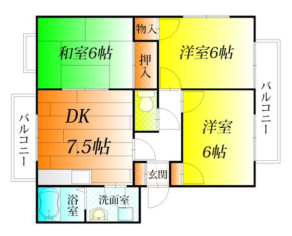 藤井寺市小山３丁目のハイツ